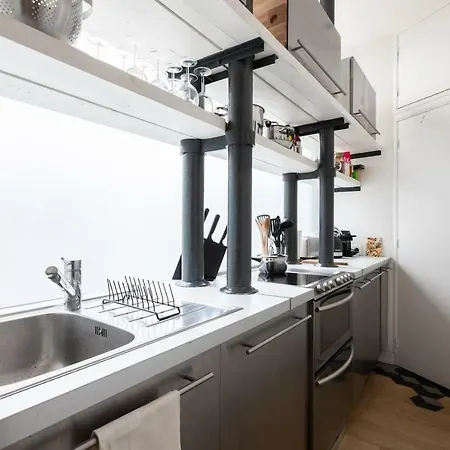 Ferienwohnung Fabulous Design Loft - High Marais/Republique Paris Exterior foto