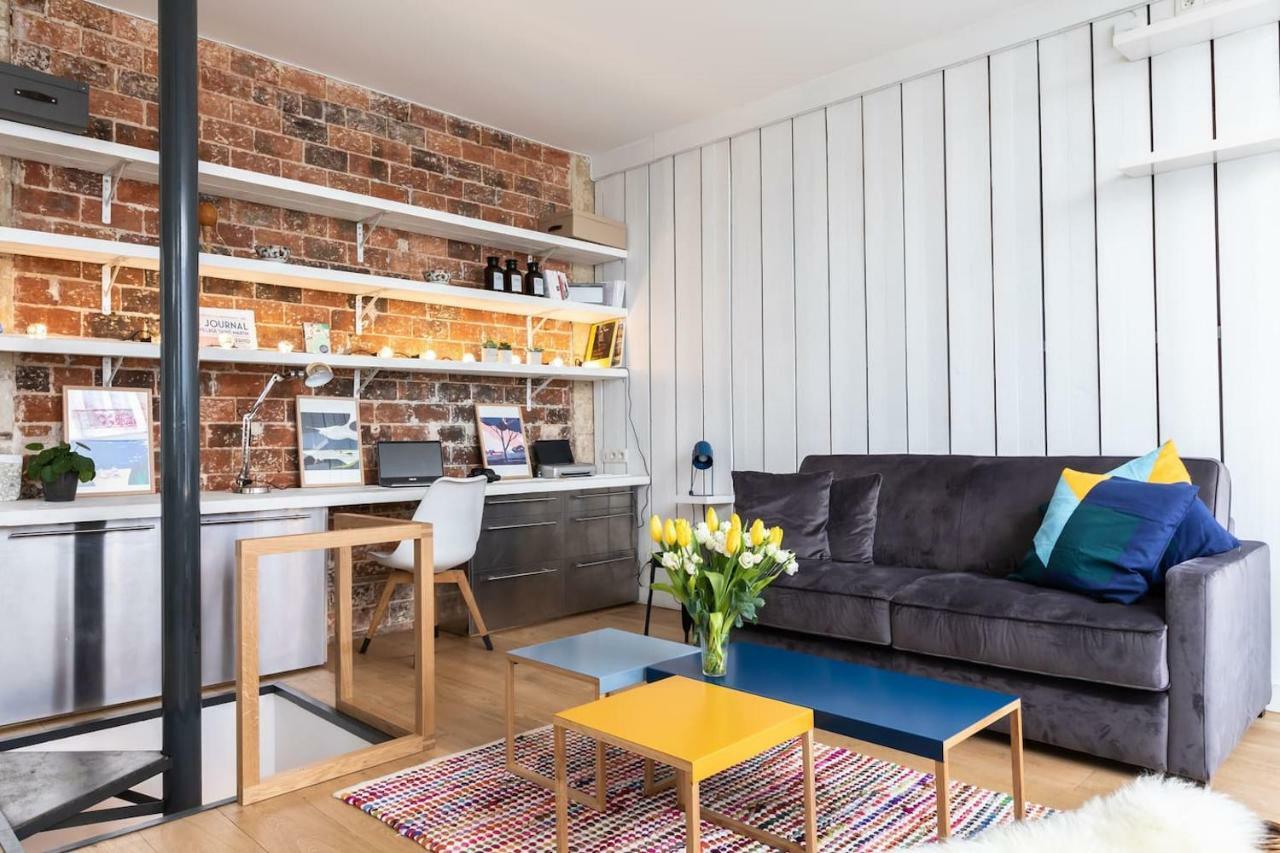 Appartement Fabulous Design Loft - High Marais/republique Parijs