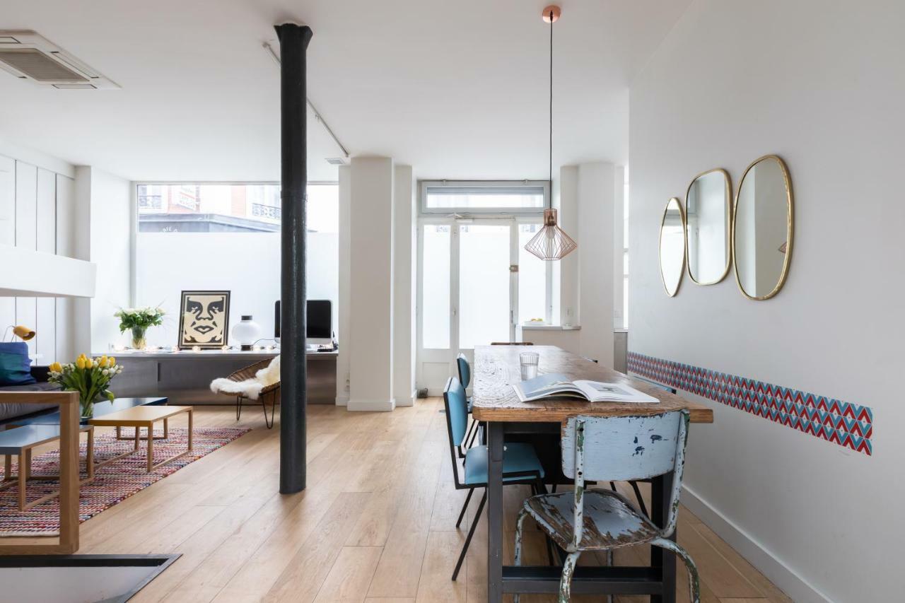 Appartement Fabulous Design Loft - High Marais/republique Parijs