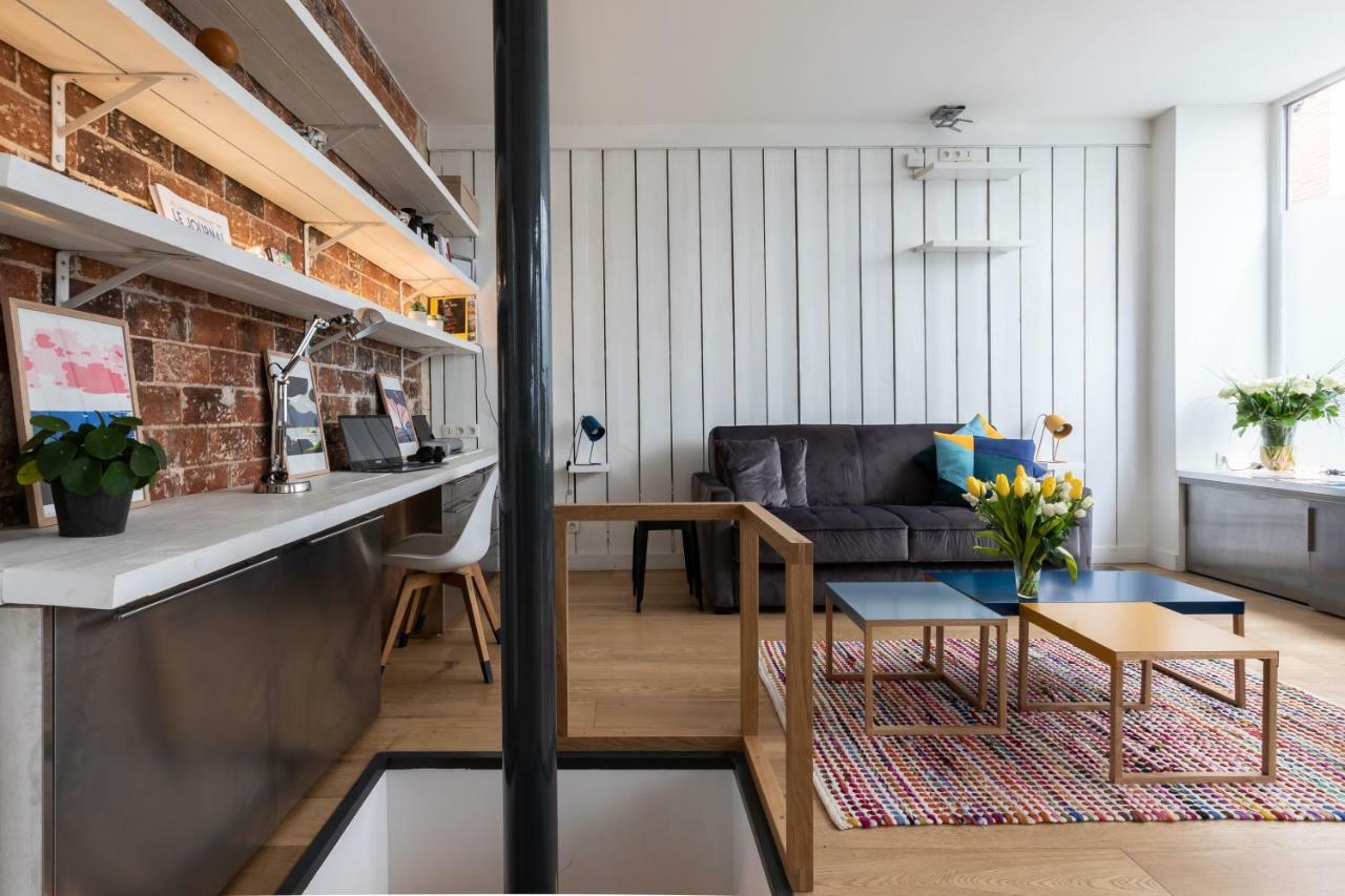Appartement Fabulous Design Loft - High Marais/republique Parijs
