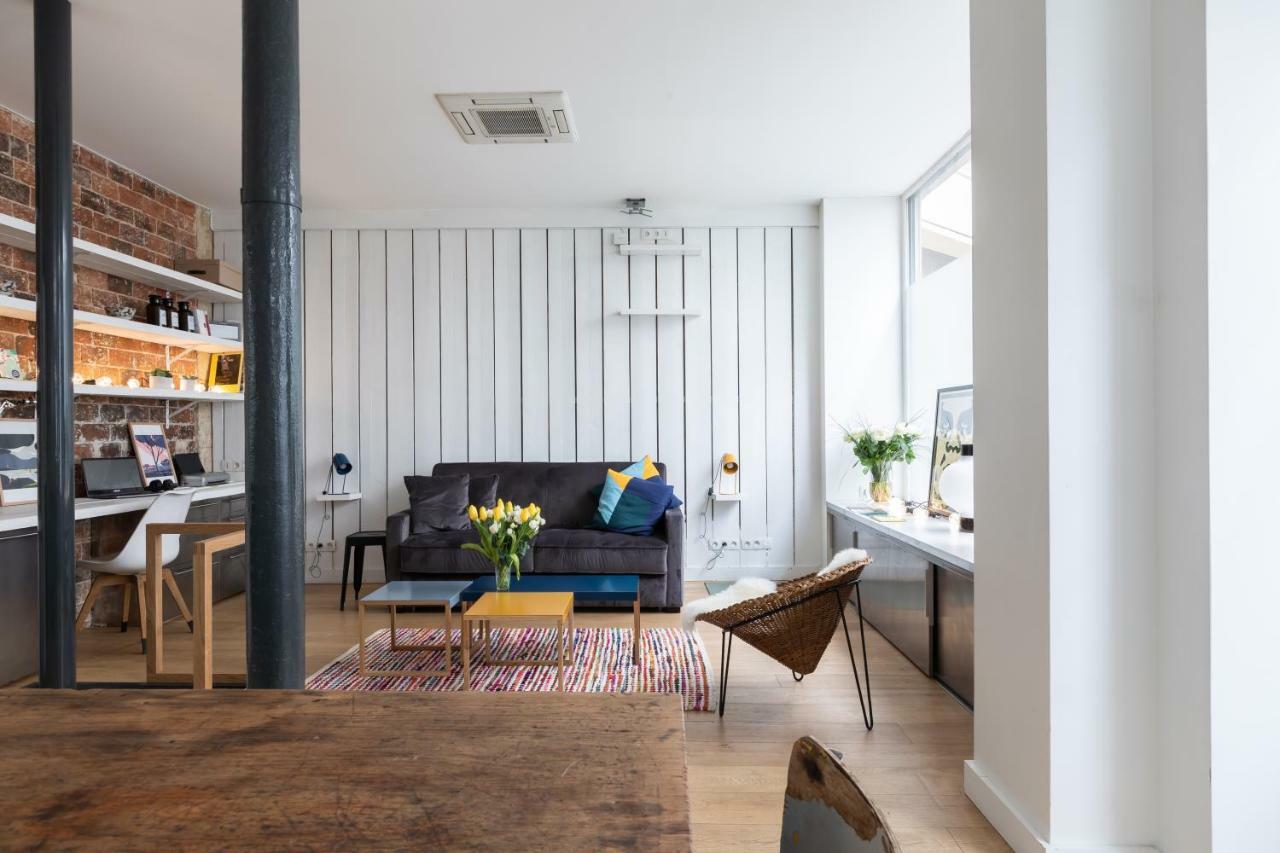 Appartement Fabulous Design Loft - High Marais/republique Parijs